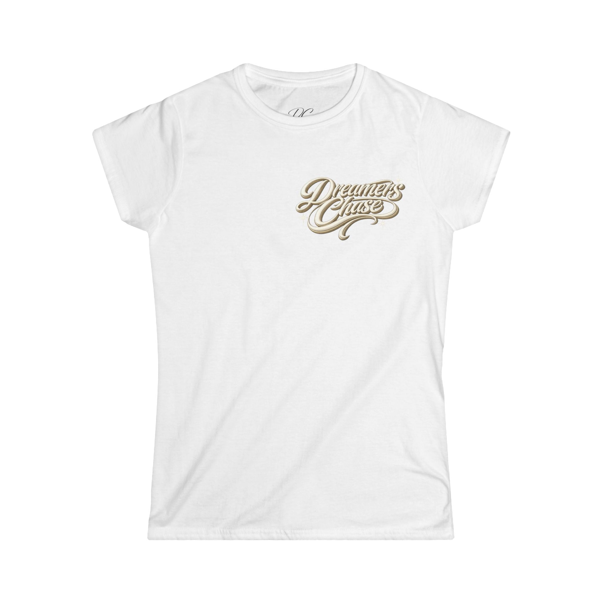 Dreamers Chase Luxury White T-Shirt Women