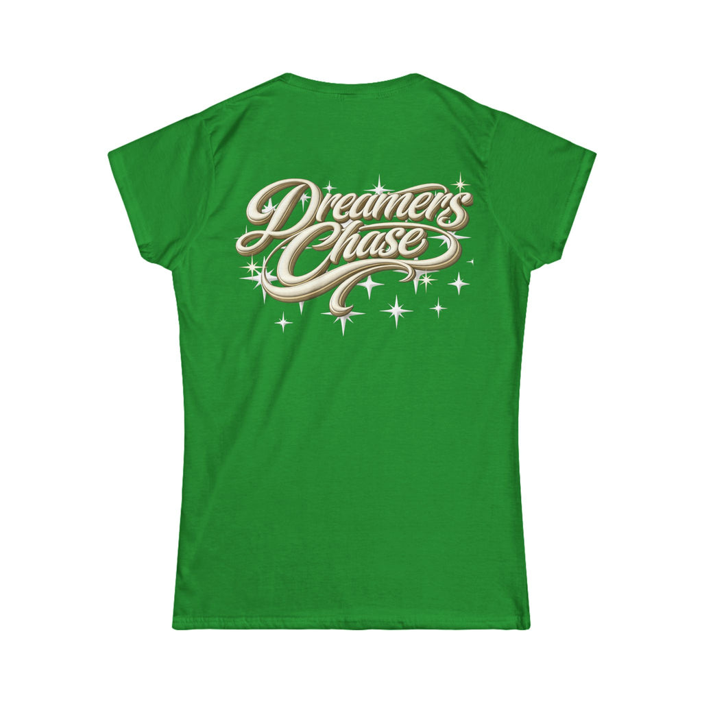 Dreamers Chase Luxury Irish Green T-Shirt Women
