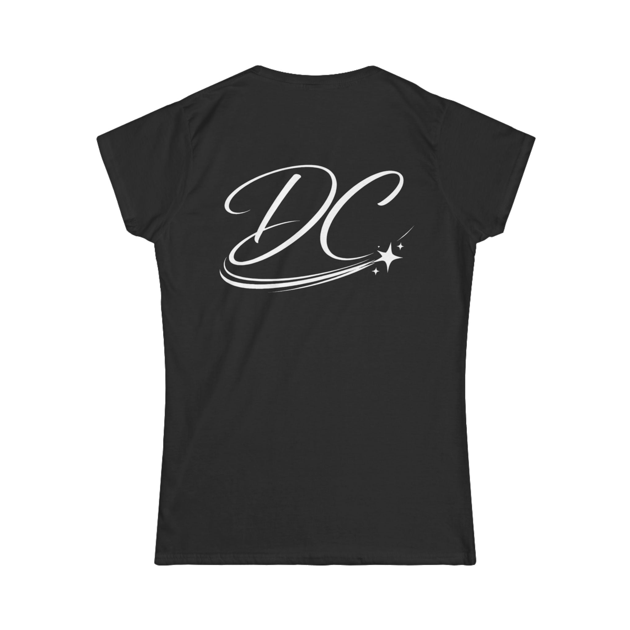 Dreamers Chase Black Standard Fit T-Shirt Women