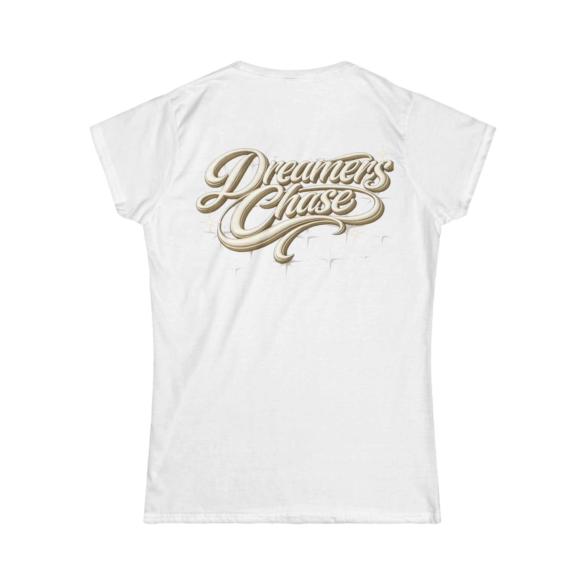 Dreamers Chase Luxury White T-Shirt Women