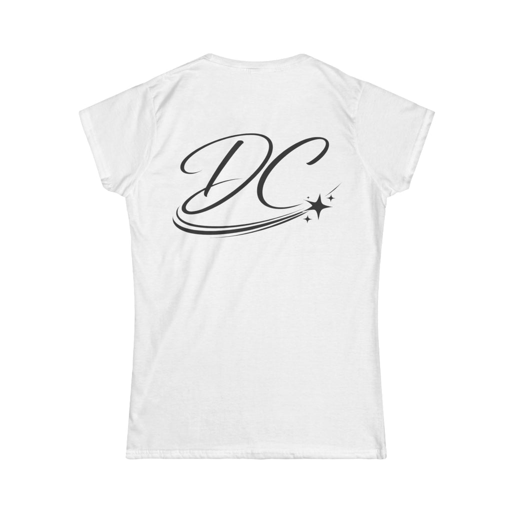 Dreamers Chase White Standard Fit T-Shirt Women