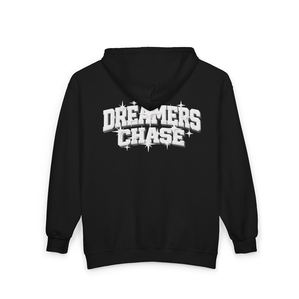 Dreamers Chase Black LTD Ed Zip Hoodie Unisex