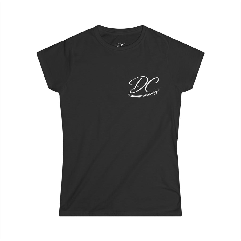 Dreamers Chase Black Standard Fit T-Shirt Women