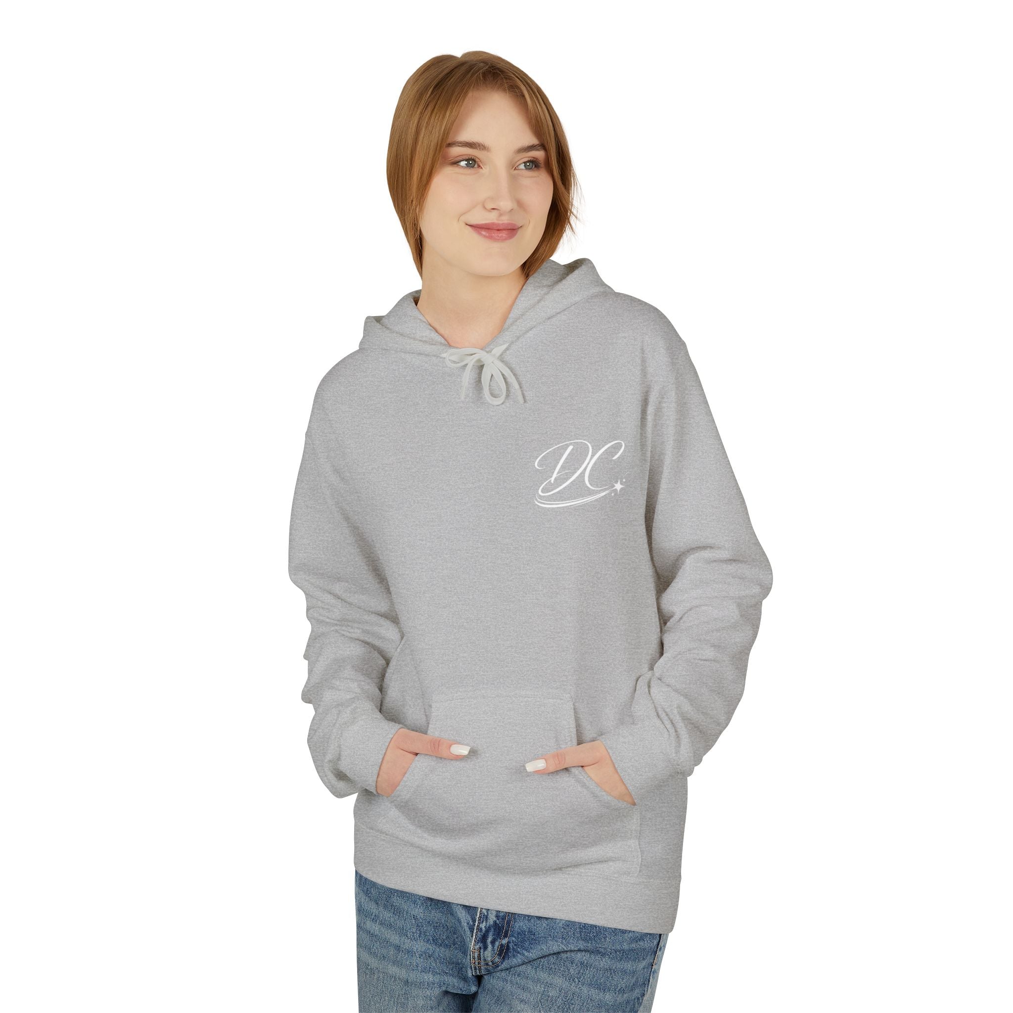 Dreamers Chase Solid Grey Hoodie Unisex