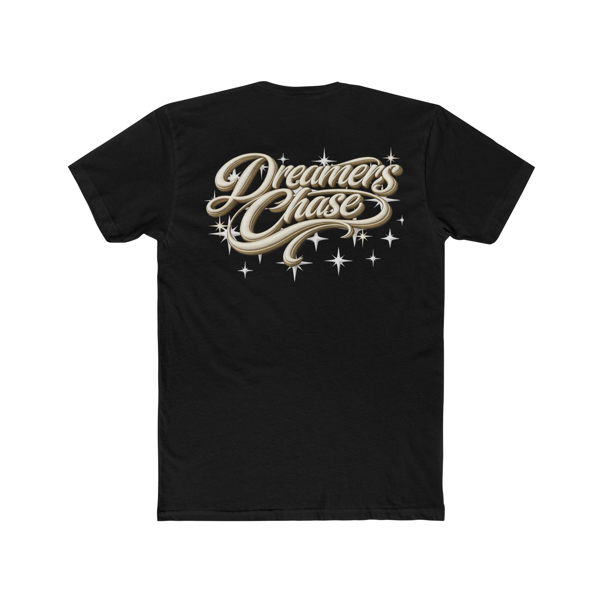 Dreamers Chase Luxury Black T-Shirt Men
