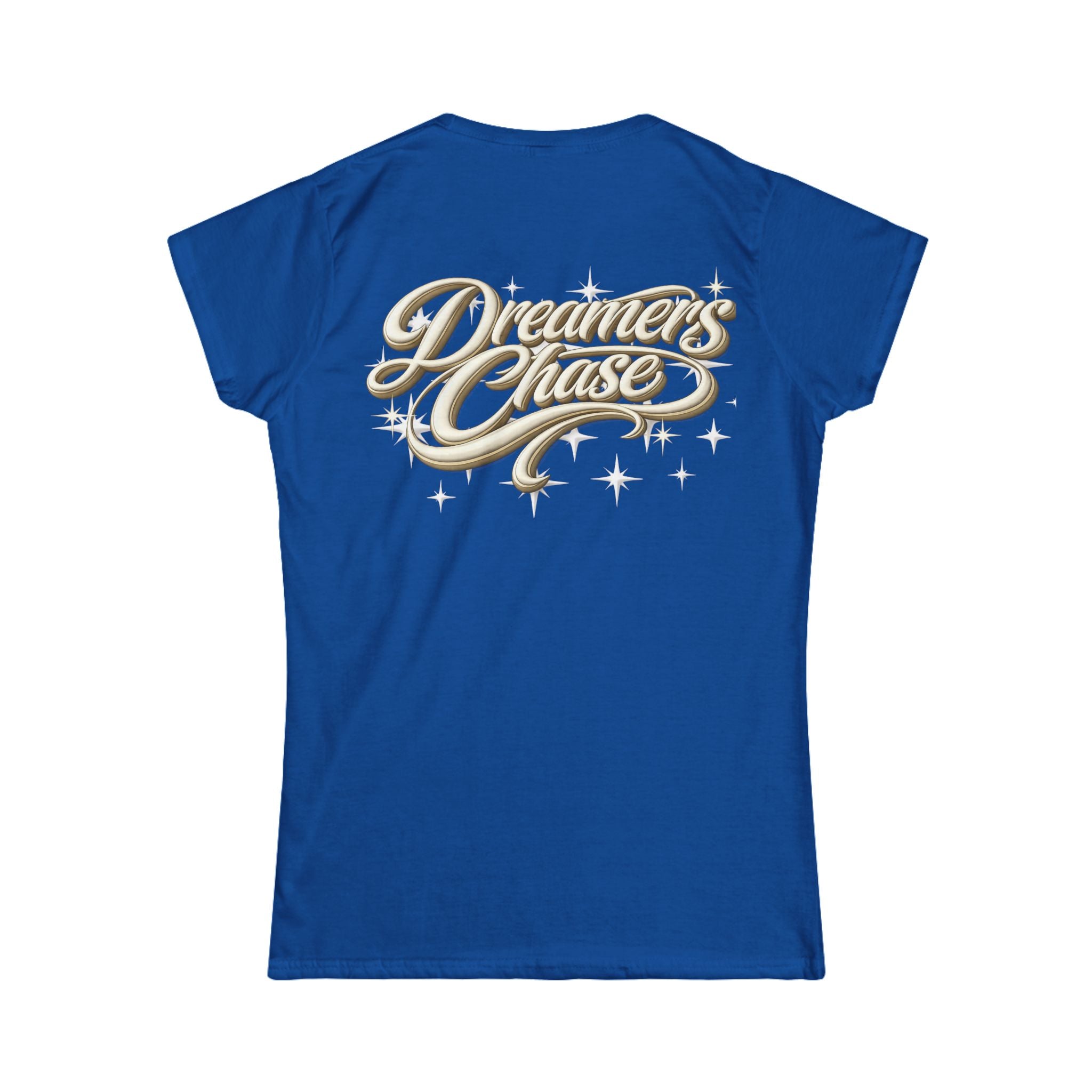 Dreamers Chase Luxury Royal Blue T-Shirt Women