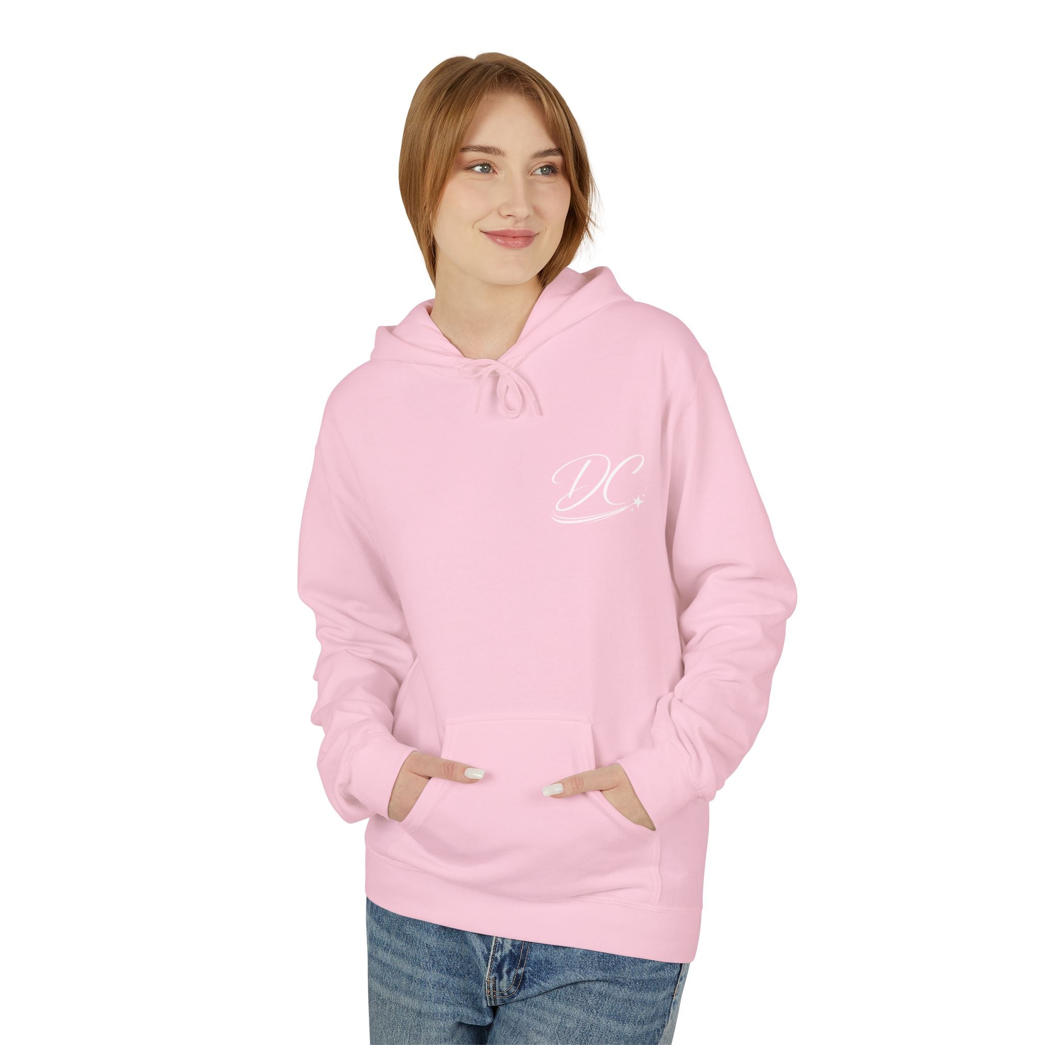 Dreamers Chase Light Pink Hoodie Women